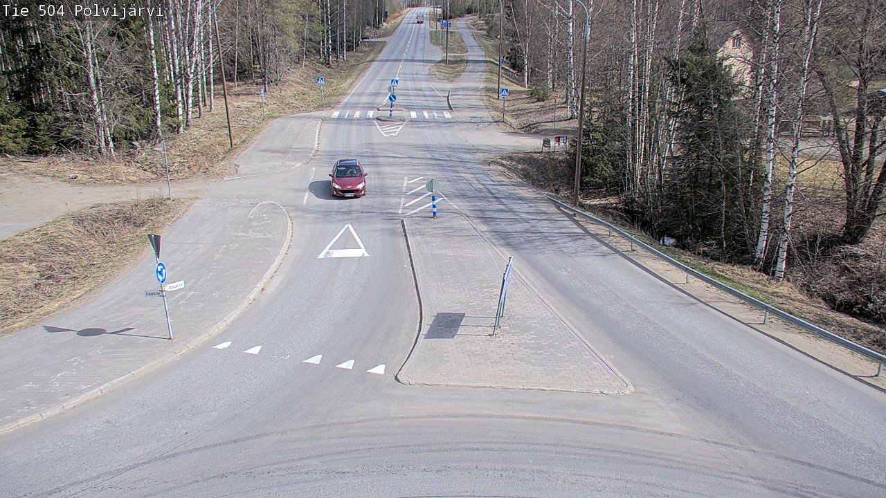 Weather Camera Image Road 504 Polvijärvi, Polvijärvi, Pohjois-Karjala