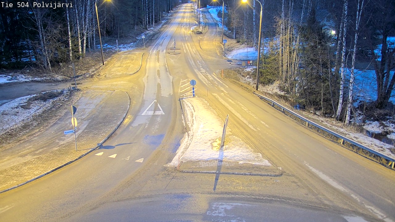 Kelikamerat Kuva Tie 504 Polvijärvi, Polvijärvi, Pohjois-Karjala