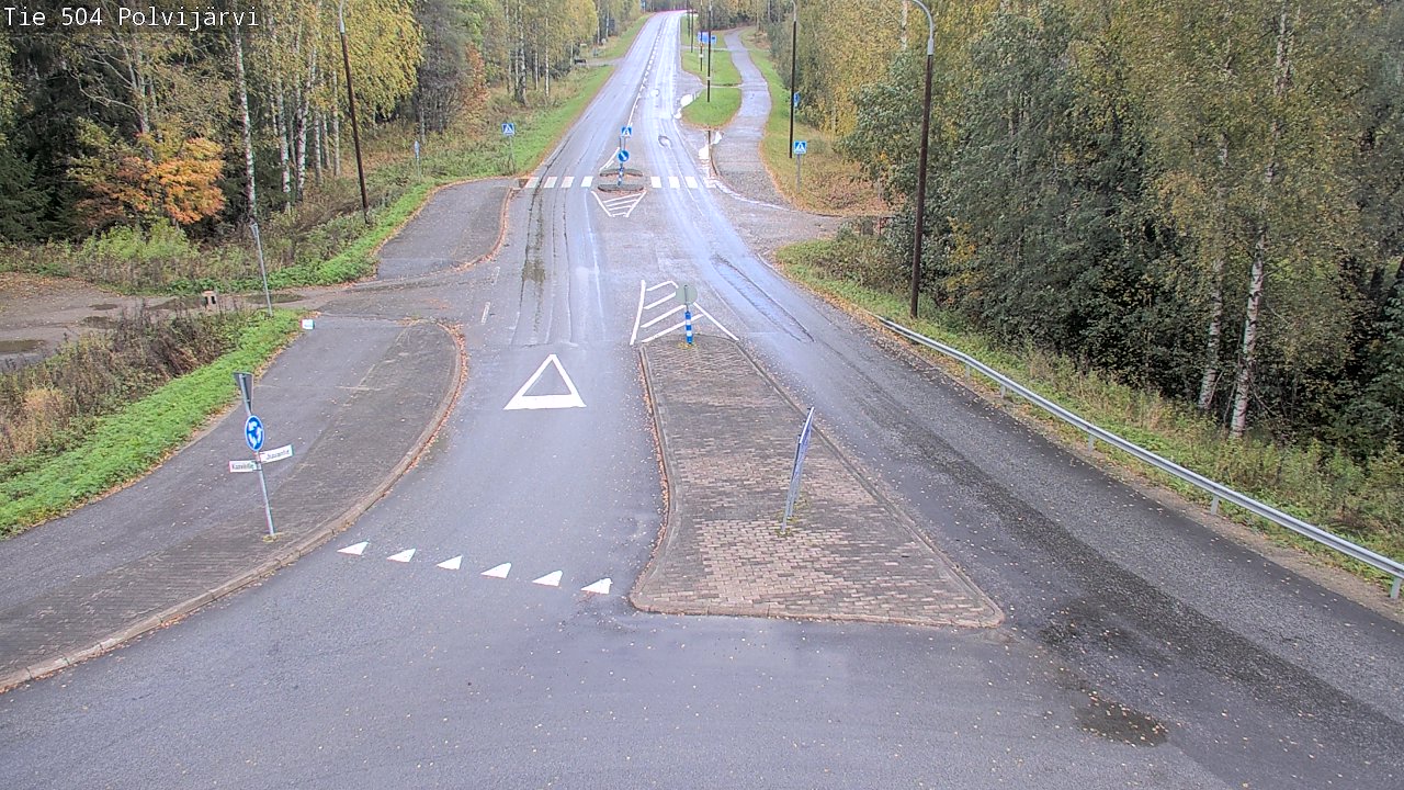 Weather Camera Image Road 504 Polvijärvi, Polvijärvi, Pohjois-Karjala