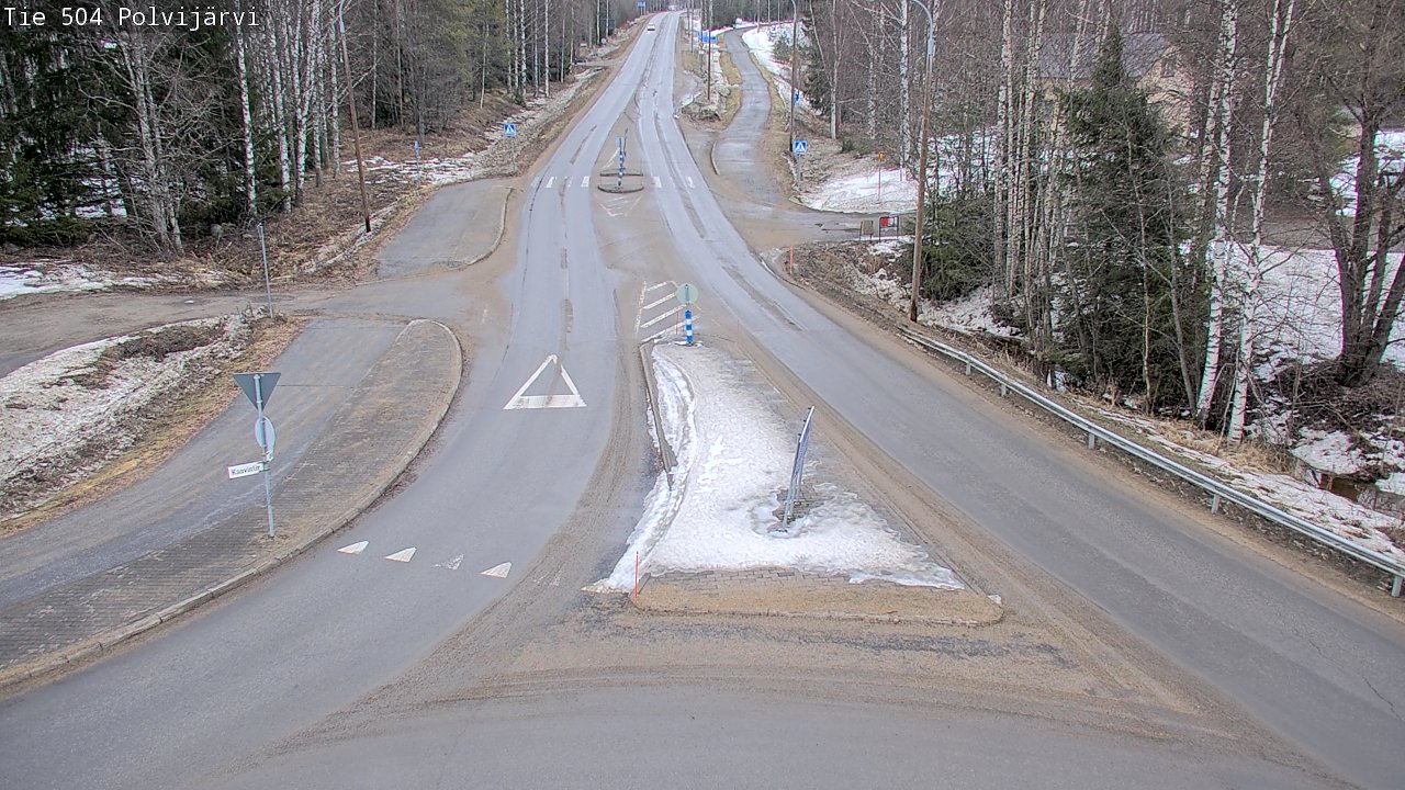 Kelikamerat Kuva Tie 504 Polvijärvi, Polvijärvi, Pohjois-Karjala