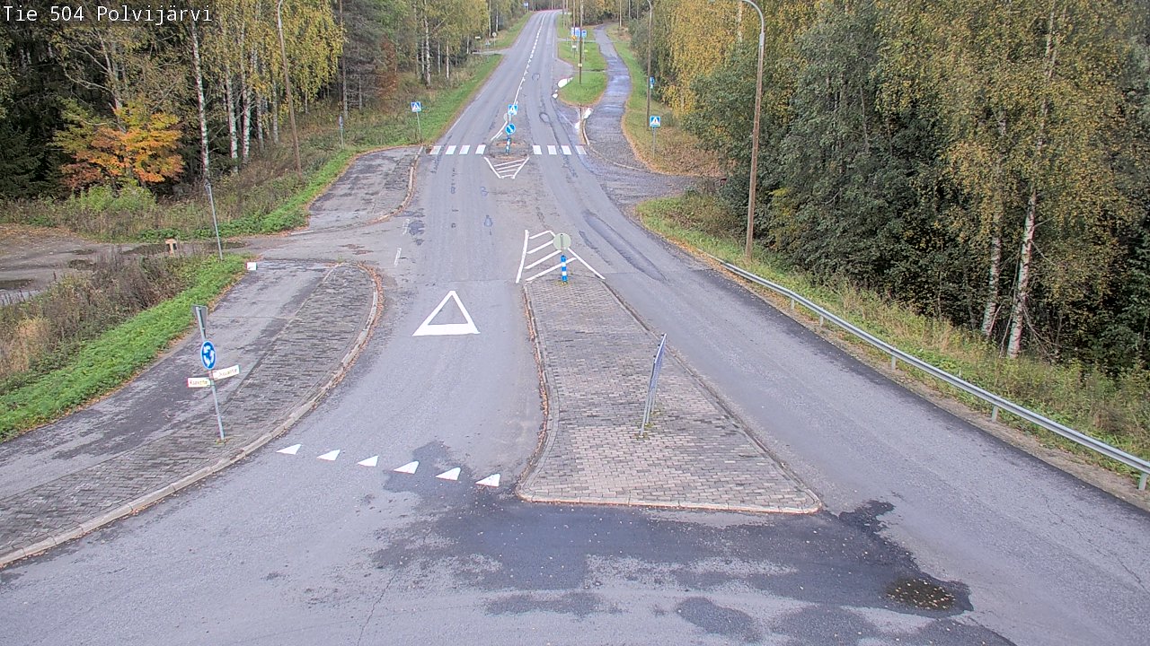 Kelikamerat Kuva Tie 504 Polvijärvi, Polvijärvi, Pohjois-Karjala