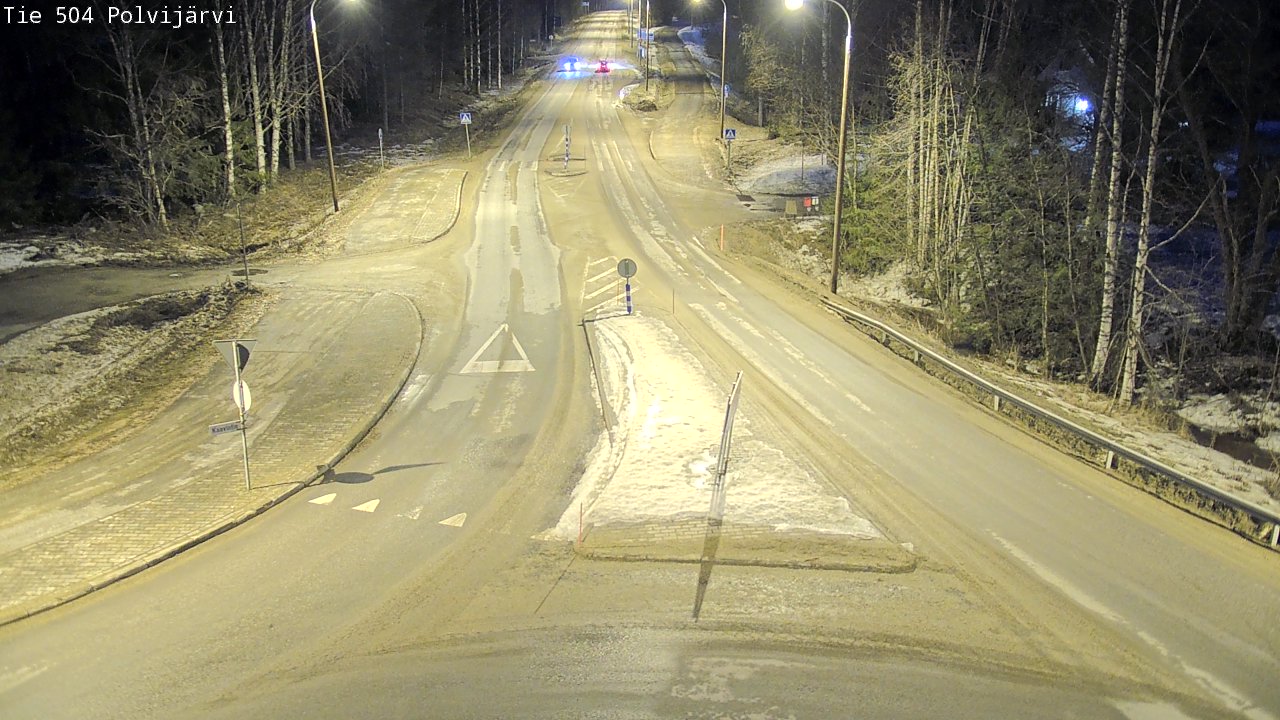 Kelikamerat Kuva Tie 504 Polvijärvi, Polvijärvi, Pohjois-Karjala