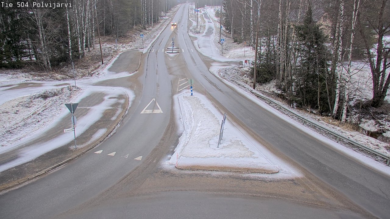 Kelikamerat Kuva Tie 504 Polvijärvi, Polvijärvi, Pohjois-Karjala