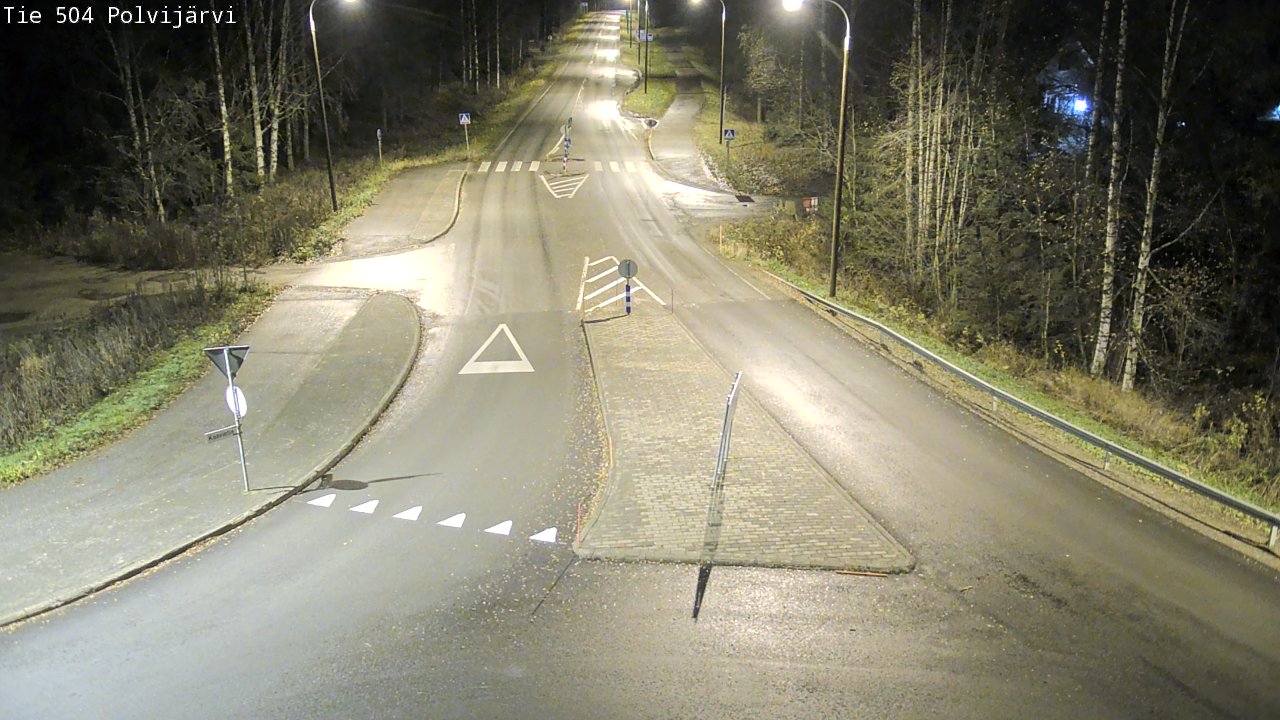 Kelikamerat Kuva Tie 504 Polvijärvi, Polvijärvi, Pohjois-Karjala