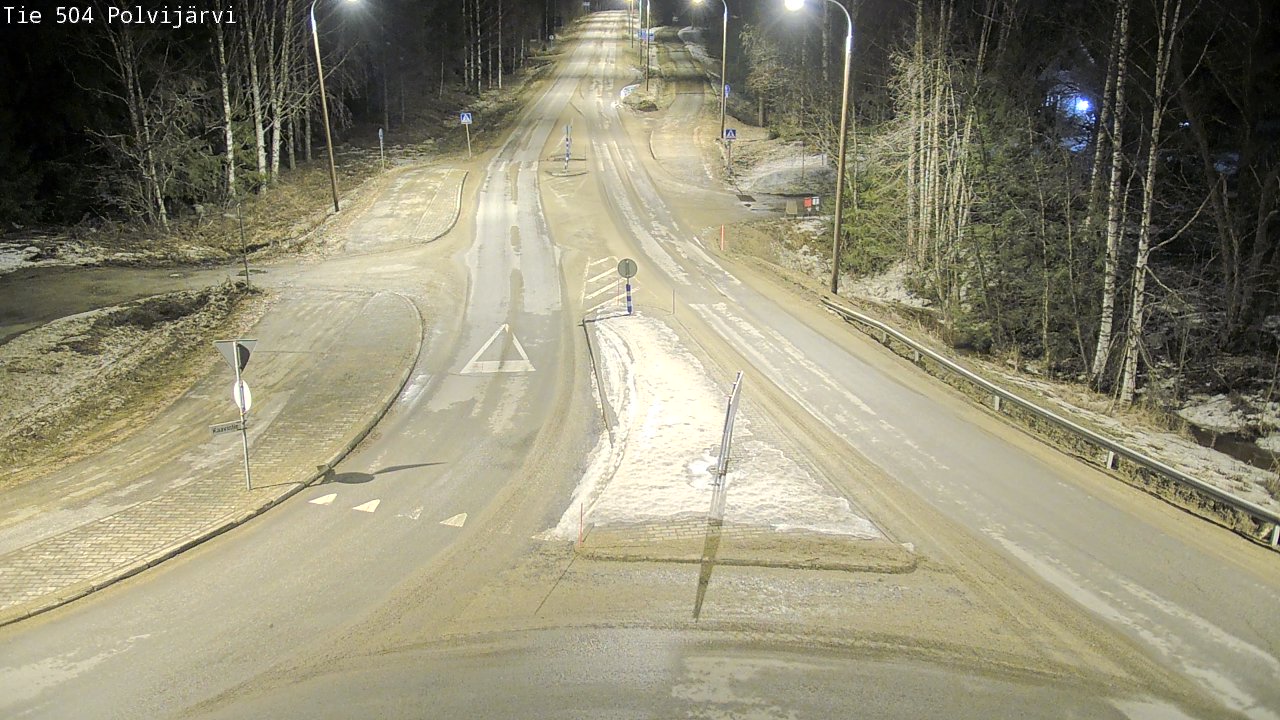 Kelikamerat Kuva Tie 504 Polvijärvi, Polvijärvi, Pohjois-Karjala