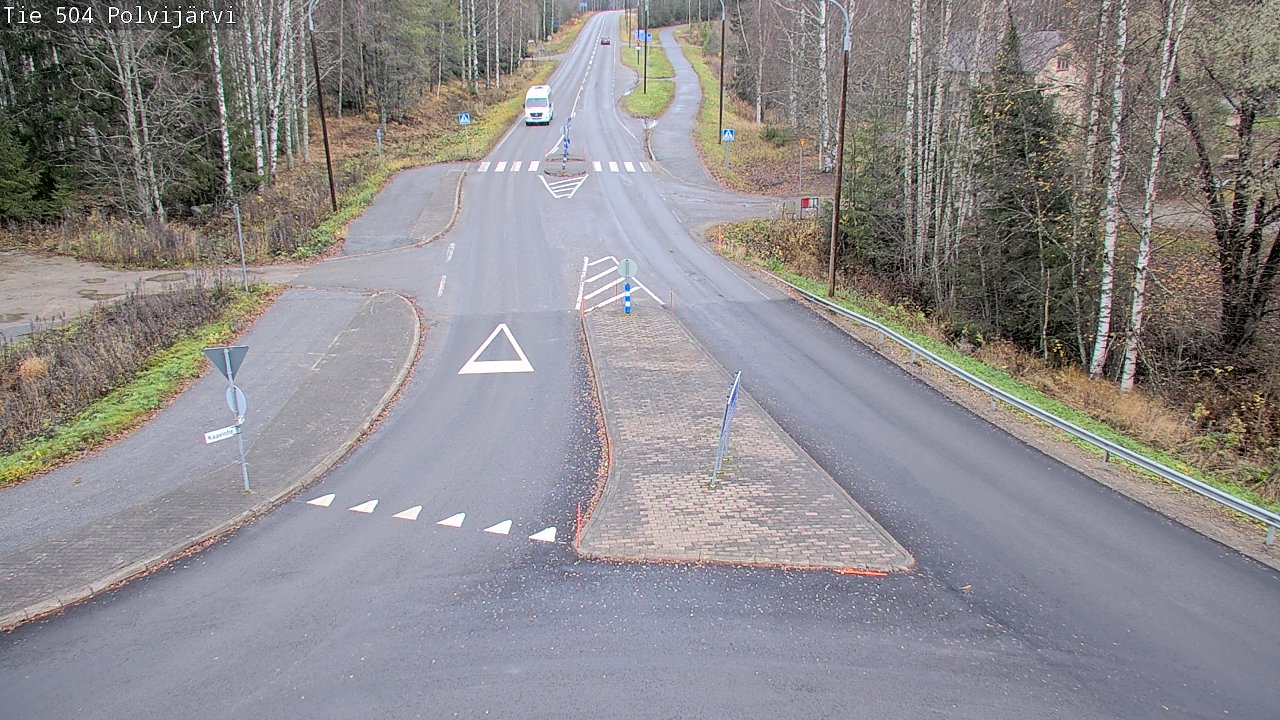 Kelikamerat Kuva Tie 504 Polvijärvi, Polvijärvi, Pohjois-Karjala