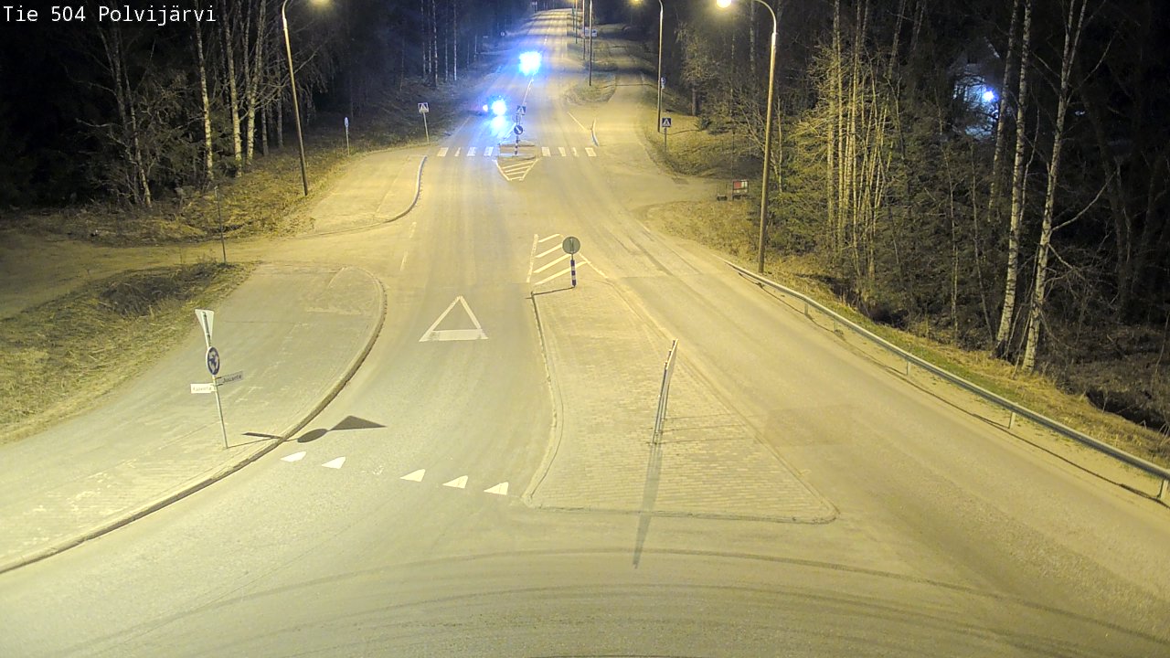 Kelikamerat Kuva Tie 504 Polvijärvi, Polvijärvi, Pohjois-Karjala