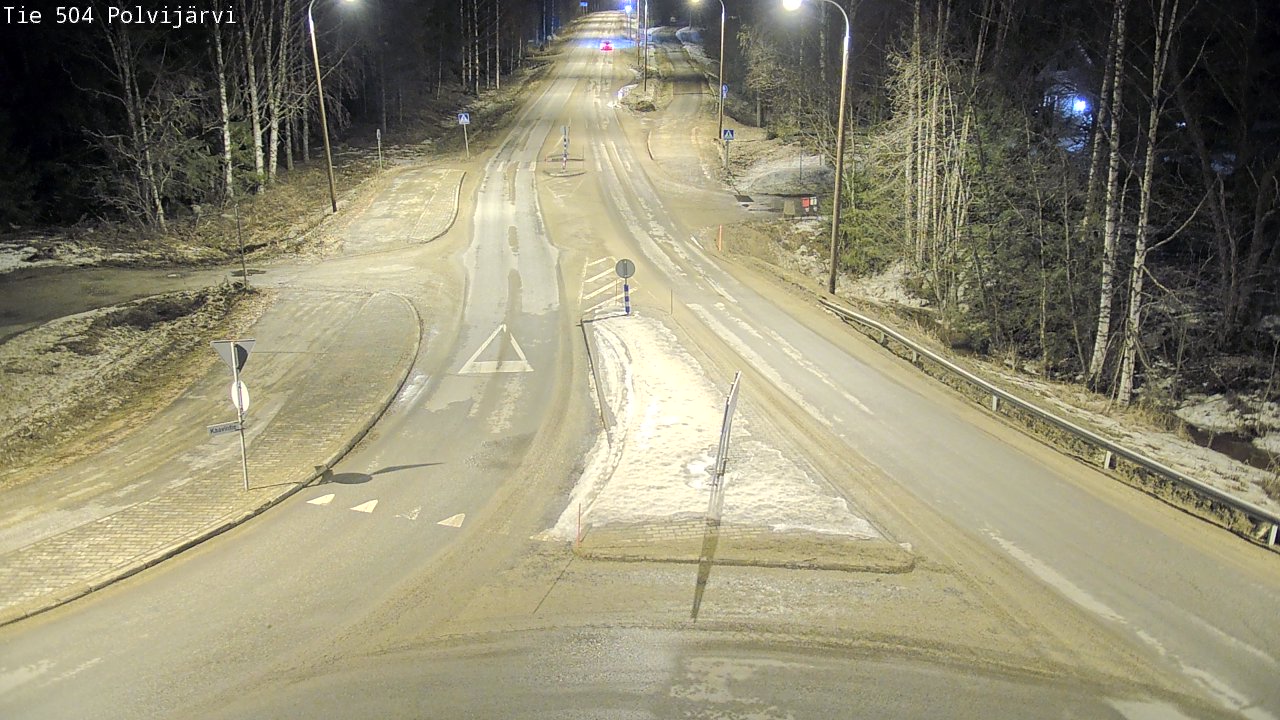 Kelikamerat Kuva Tie 504 Polvijärvi, Polvijärvi, Pohjois-Karjala
