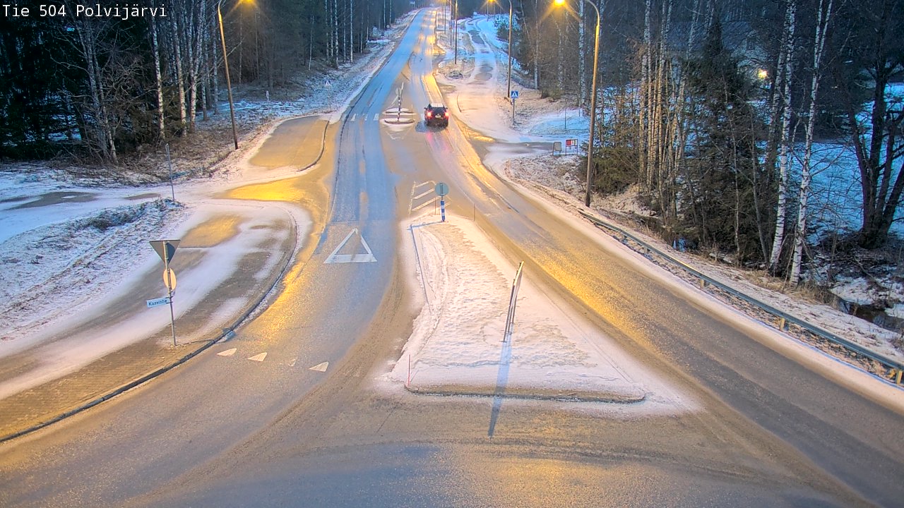 Kelikamerat Kuva Tie 504 Polvijärvi, Polvijärvi, Pohjois-Karjala