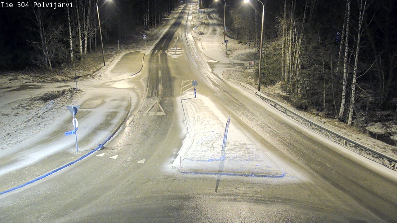 Kelikamerat Kuva Tie 504 Polvijärvi, Polvijärvi, Pohjois-Karjala