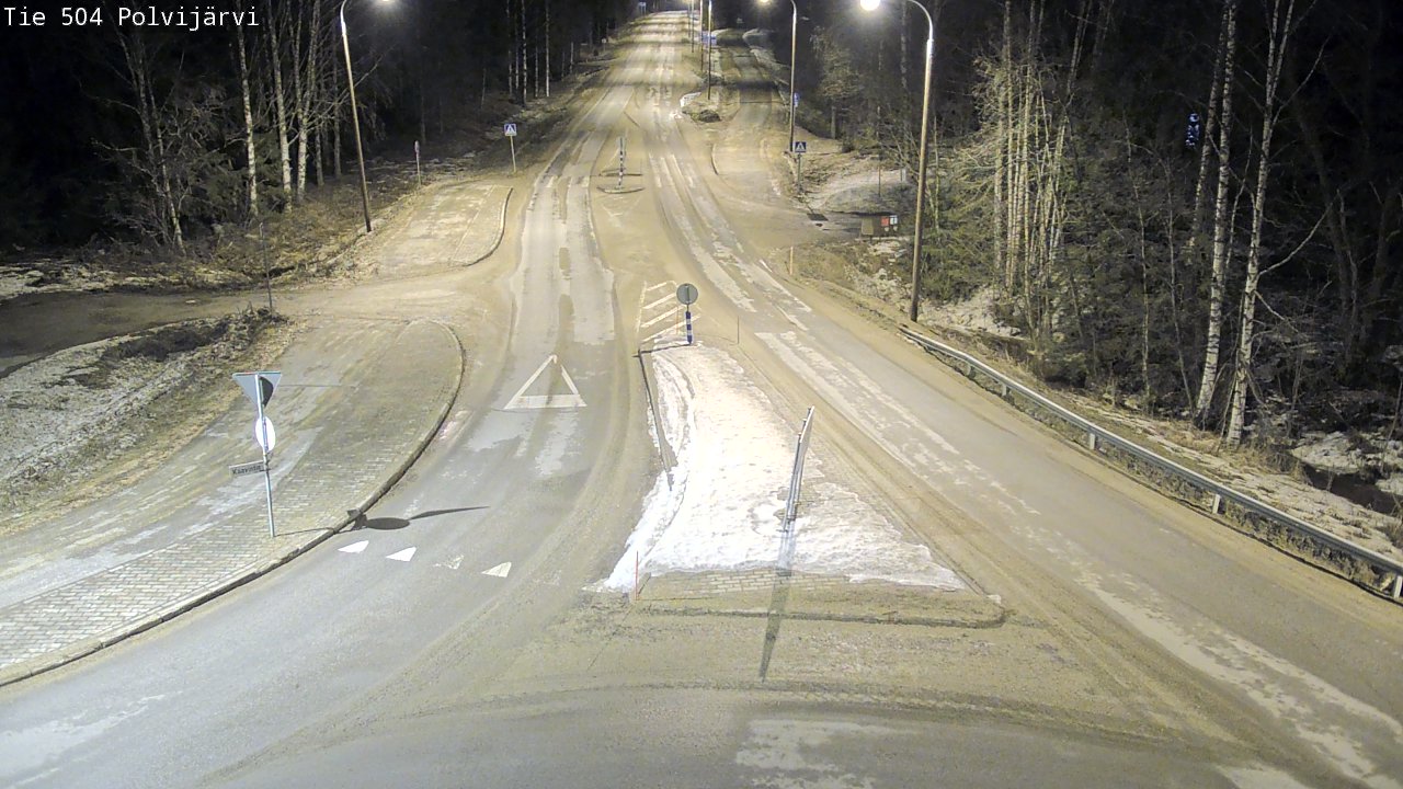 Kelikamerat Kuva Tie 504 Polvijärvi, Polvijärvi, Pohjois-Karjala