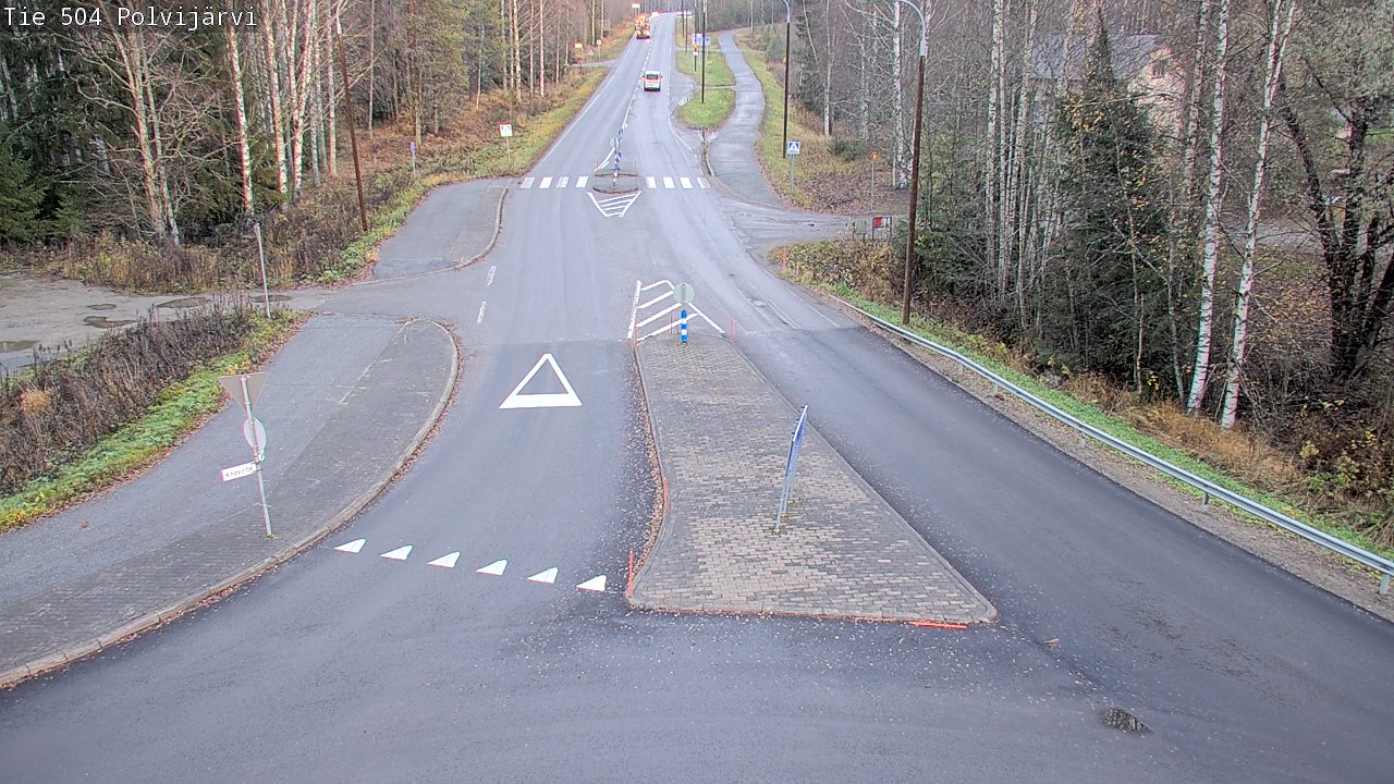 Kelikamerat Kuva Tie 504 Polvijärvi, Polvijärvi, Pohjois-Karjala