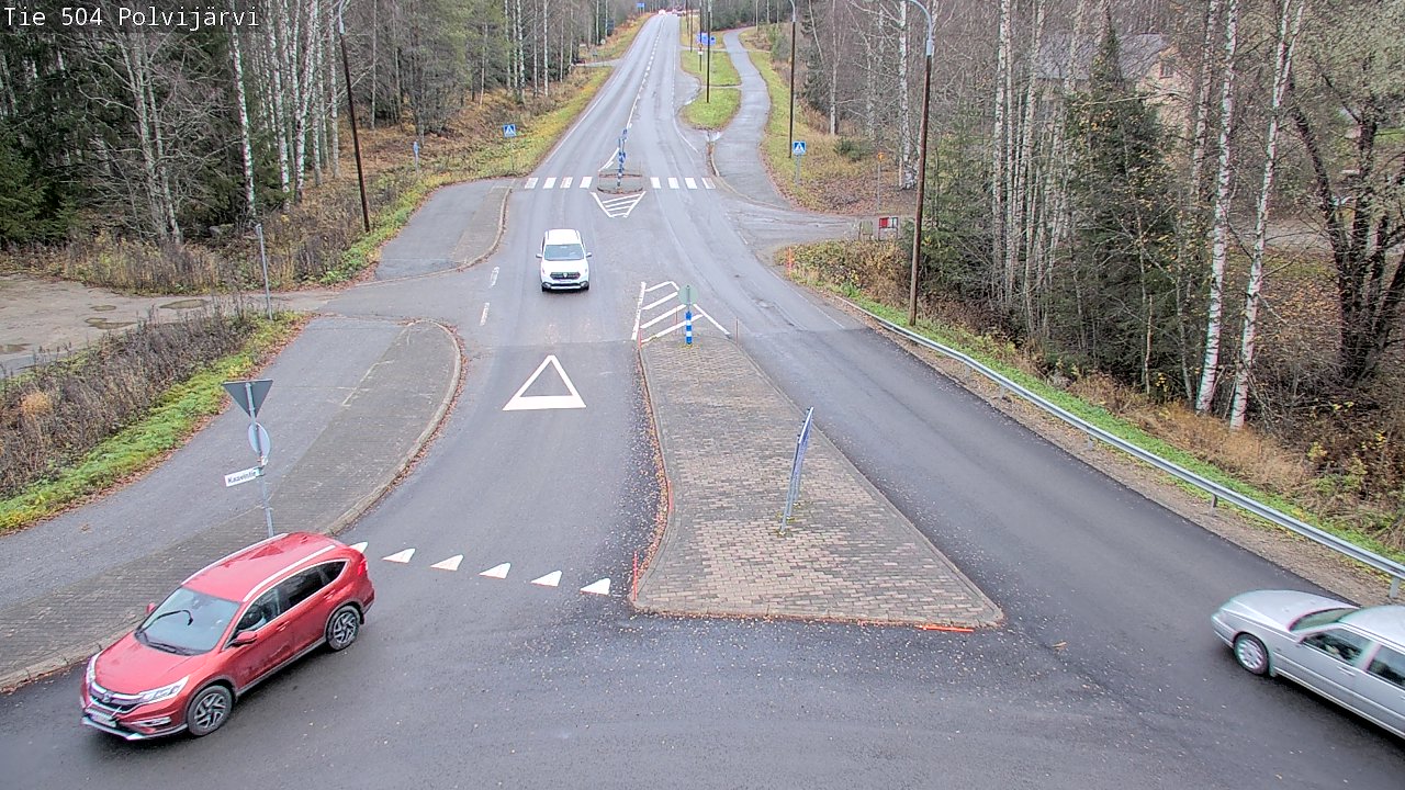 Kelikamerat Kuva Tie 504 Polvijärvi, Polvijärvi, Pohjois-Karjala