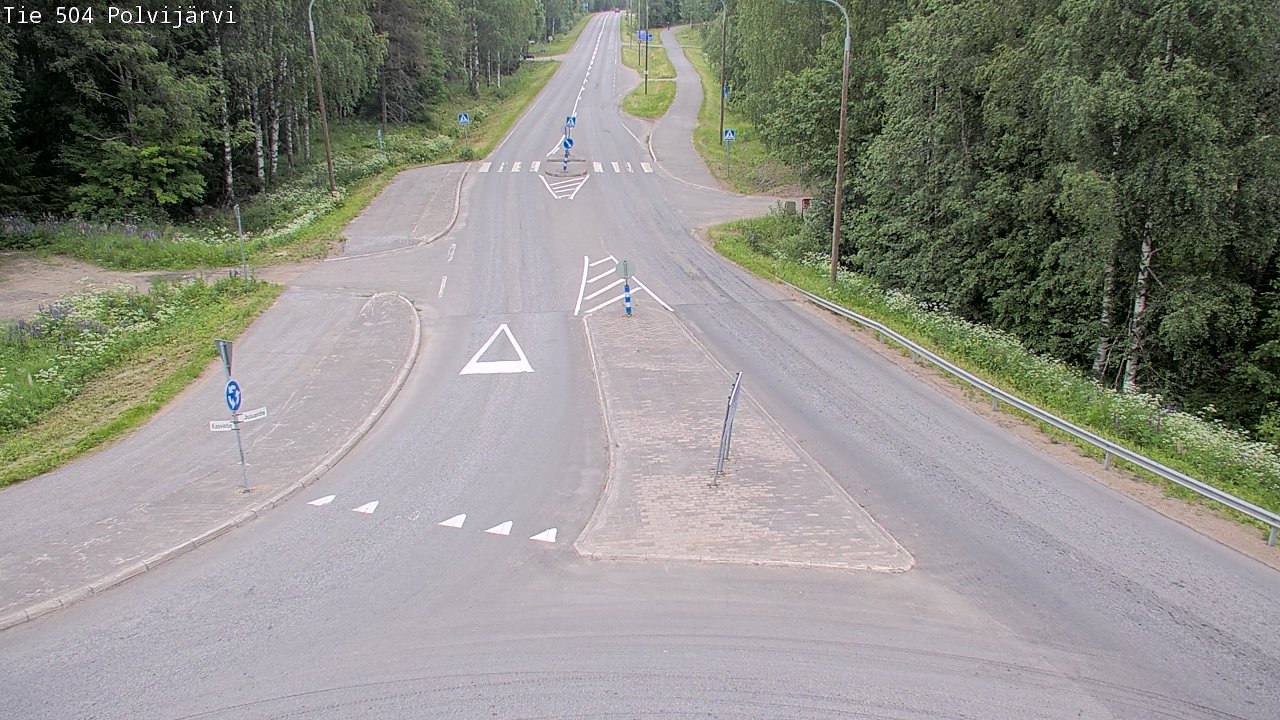 Kelikamerat Kuva Tie 504 Polvijärvi, Polvijärvi, Pohjois-Karjala