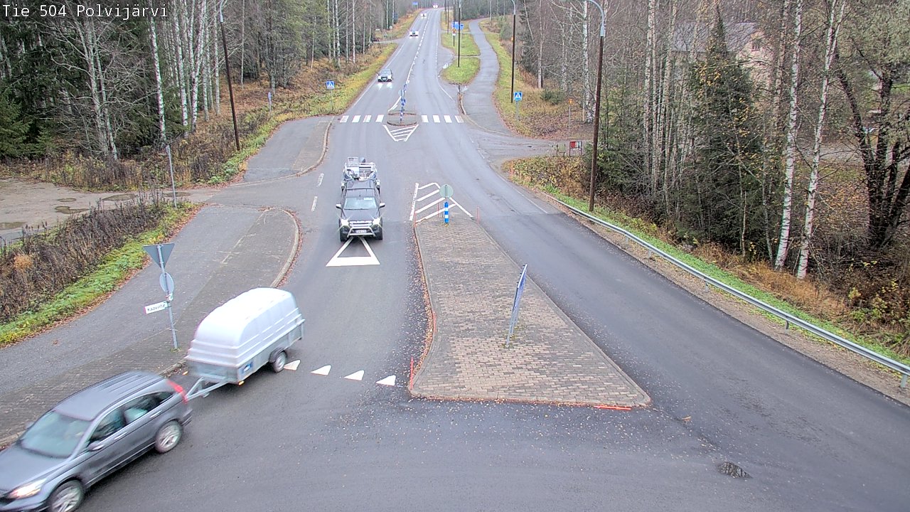 Kelikamerat Kuva Tie 504 Polvijärvi, Polvijärvi, Pohjois-Karjala