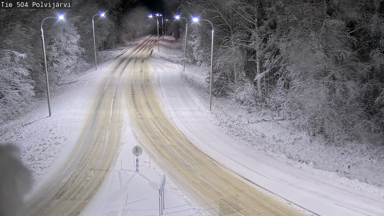 Kelikamerat Kuva Tie 504 Polvijärvi, Polvijärvi, Pohjois-Karjala