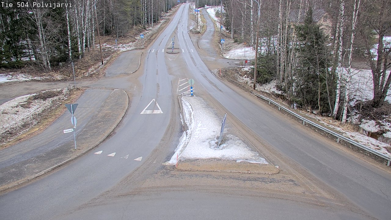 Kelikamerat Kuva Tie 504 Polvijärvi, Polvijärvi, Pohjois-Karjala