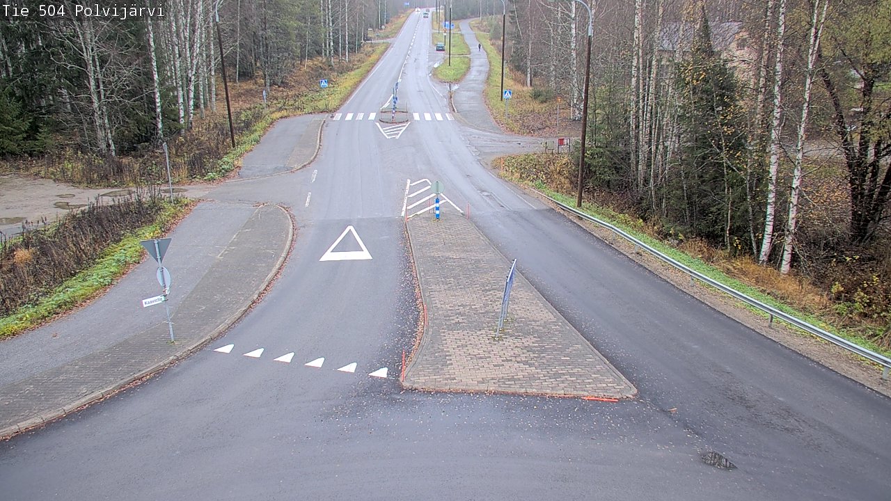 Kelikamerat Kuva Tie 504 Polvijärvi, Polvijärvi, Pohjois-Karjala