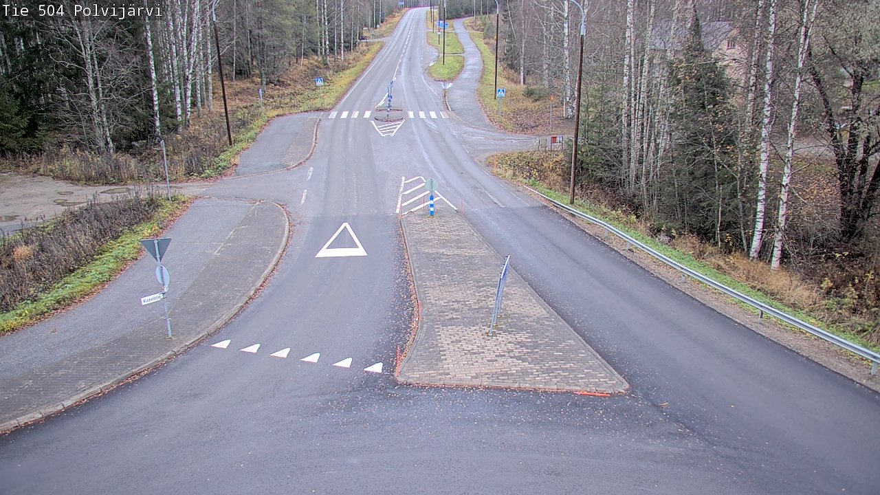Kelikamerat Kuva Tie 504 Polvijärvi, Polvijärvi, Pohjois-Karjala