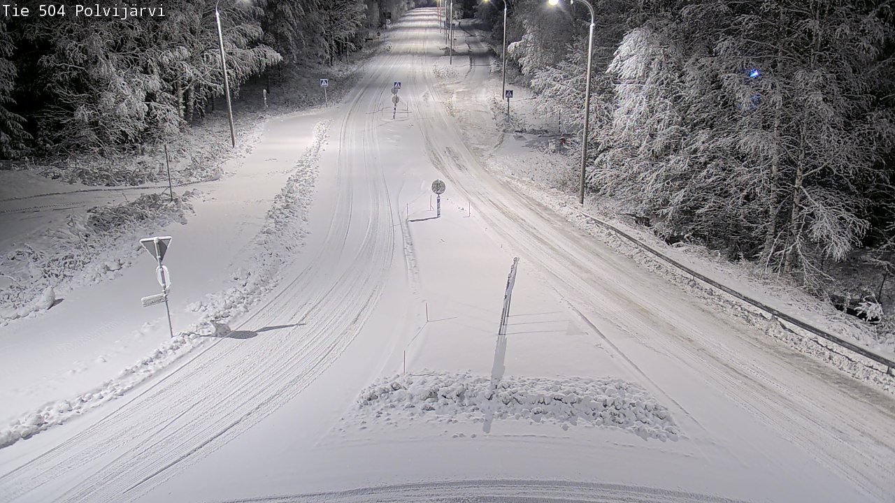 Kelikamerat Kuva Tie 504 Polvijärvi, Polvijärvi, Pohjois-Karjala