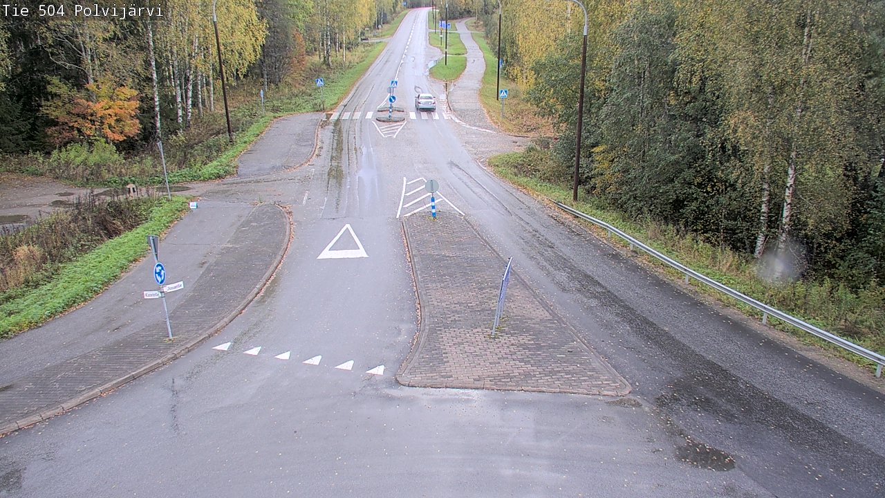 Kelikamerat Kuva Tie 504 Polvijärvi, Polvijärvi, Pohjois-Karjala
