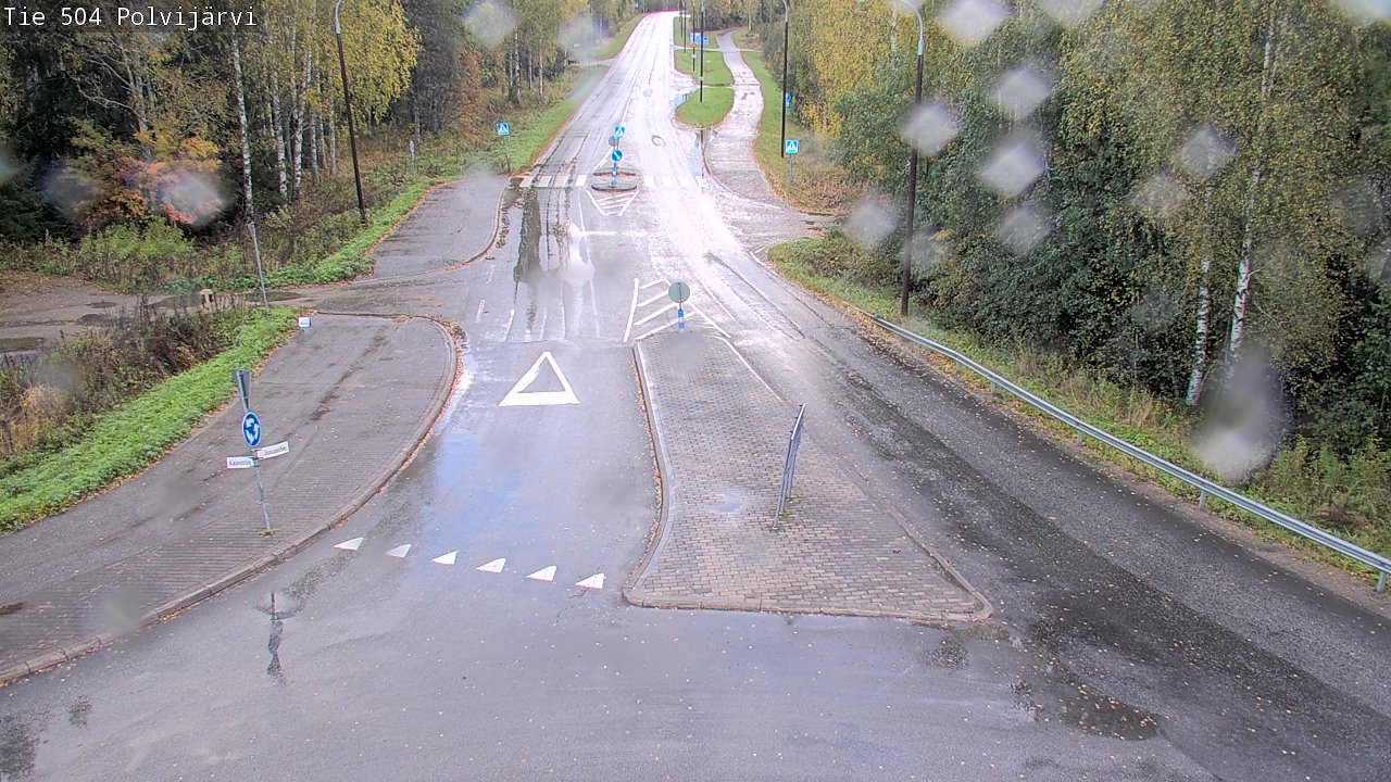 Kelikamerat Kuva Tie 504 Polvijärvi, Polvijärvi, Pohjois-Karjala