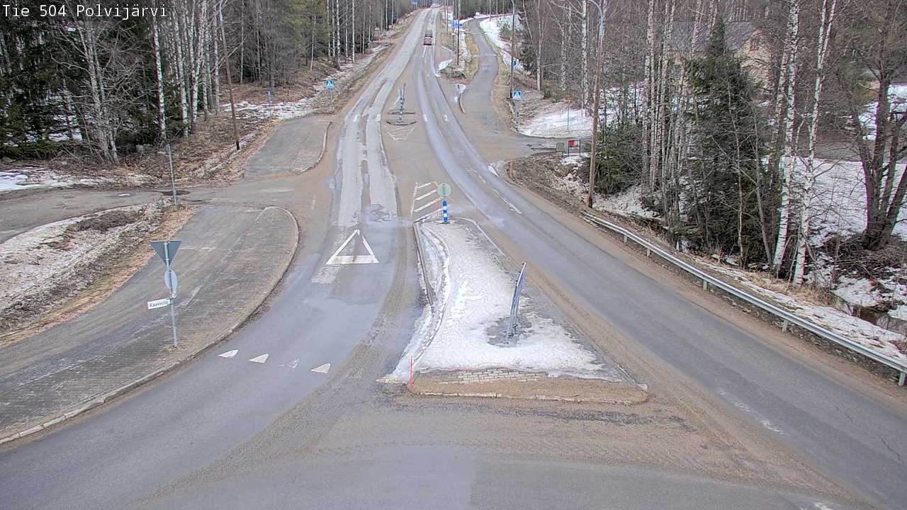 Kelikamerat Kuva Tie 504 Polvijärvi, Polvijärvi, Pohjois-Karjala