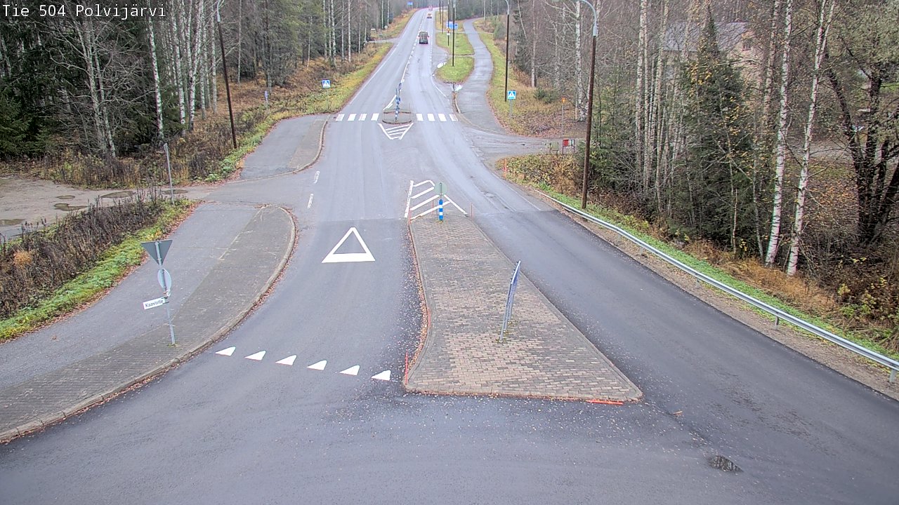 Kelikamerat Kuva Tie 504 Polvijärvi, Polvijärvi, Pohjois-Karjala