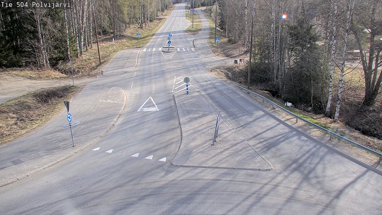 Weather Camera Image Road 504 Polvijärvi, Polvijärvi, Pohjois-Karjala