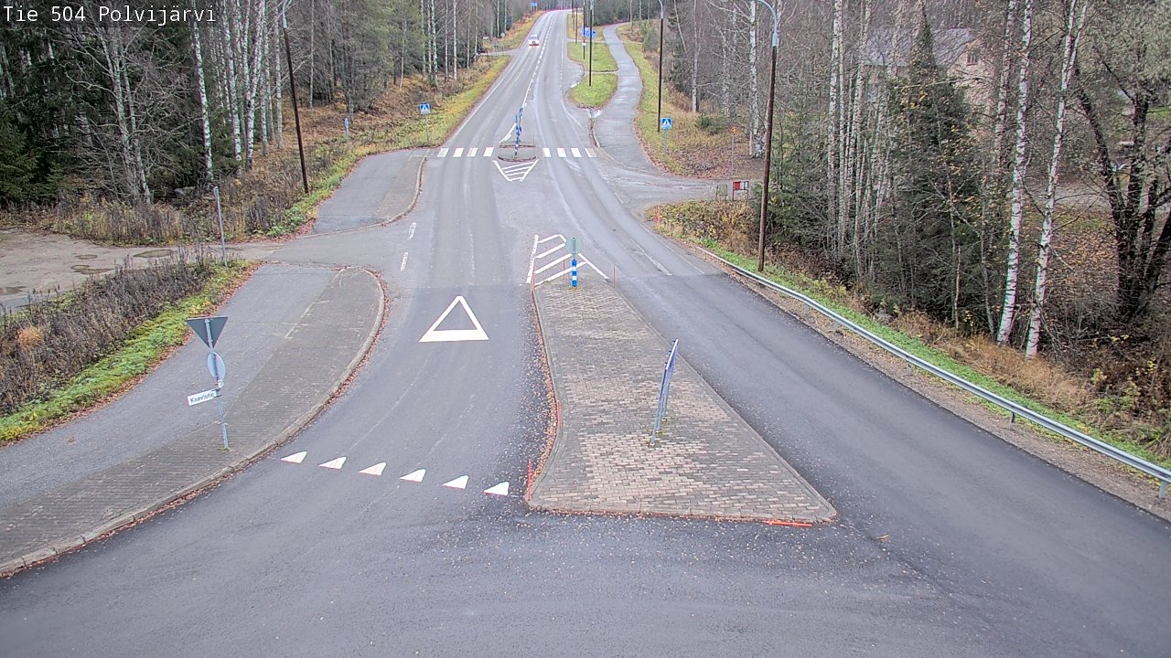 Kelikamerat Kuva Tie 504 Polvijärvi, Polvijärvi, Pohjois-Karjala