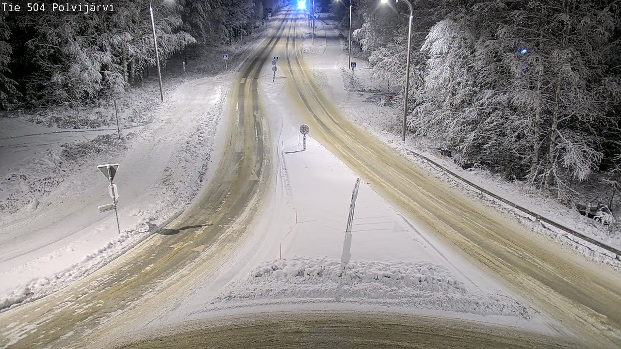 Kelikamerat Kuva Tie 504 Polvijärvi, Polvijärvi, Pohjois-Karjala