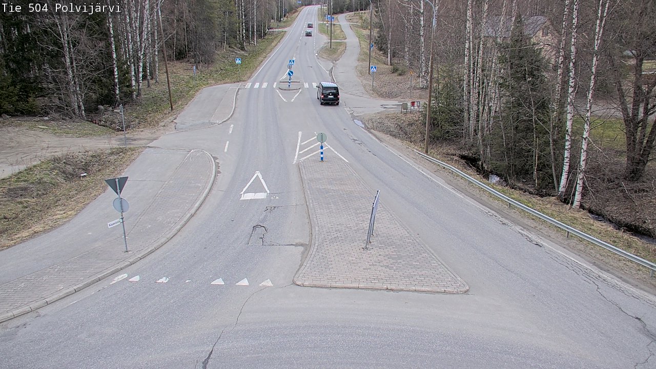 Kelikamerat Kuva Tie 504 Polvijärvi, Polvijärvi, Pohjois-Karjala