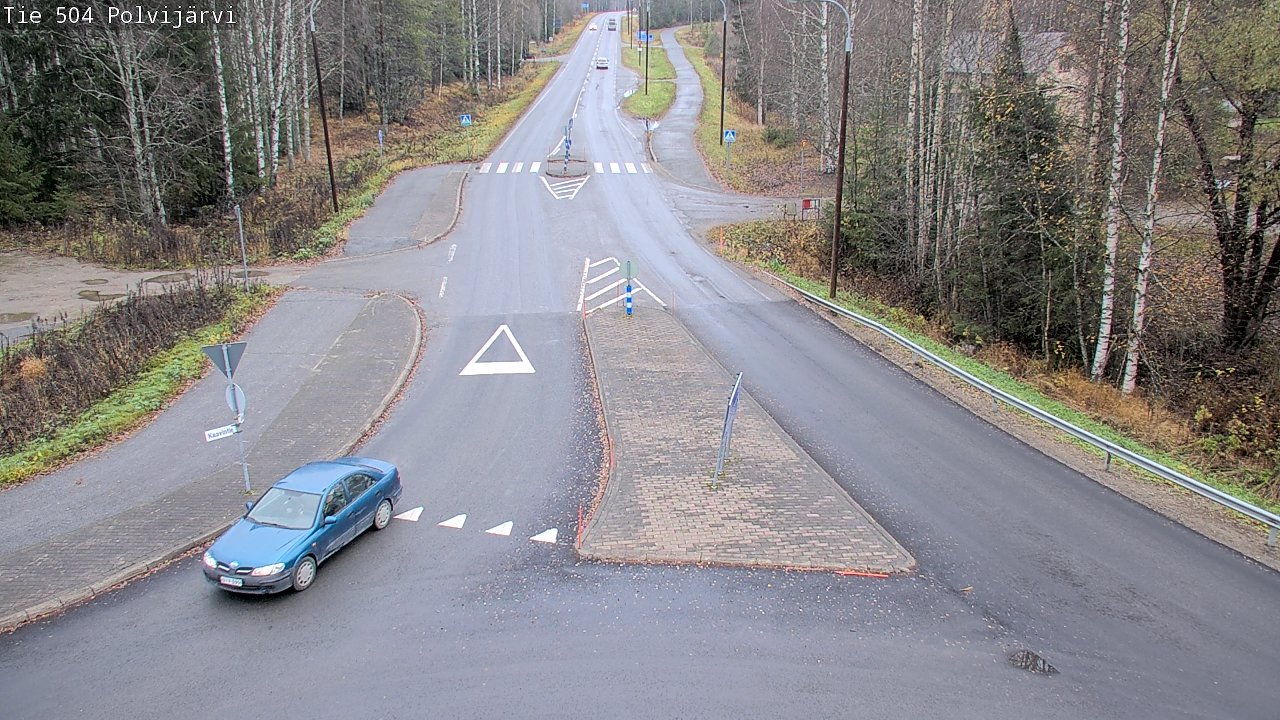 Kelikamerat Kuva Tie 504 Polvijärvi, Polvijärvi, Pohjois-Karjala