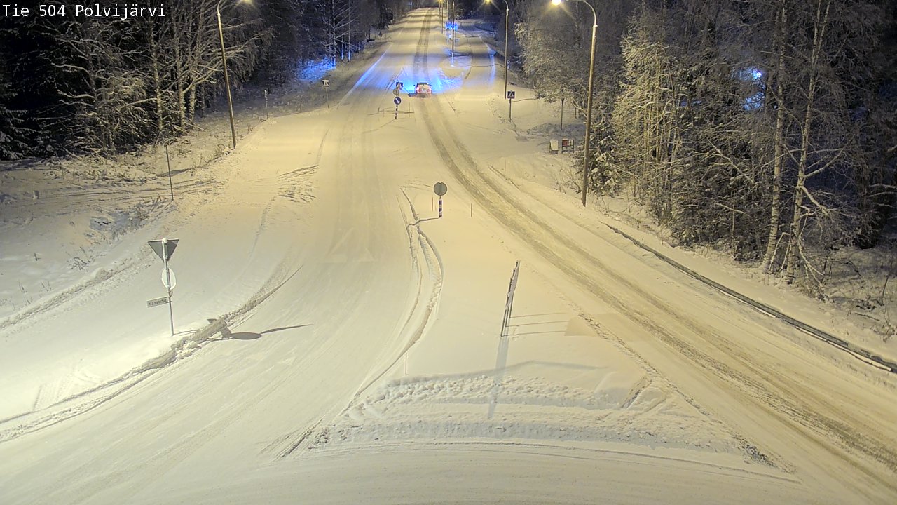 Kelikamerat Kuva Tie 504 Polvijärvi, Polvijärvi, Pohjois-Karjala