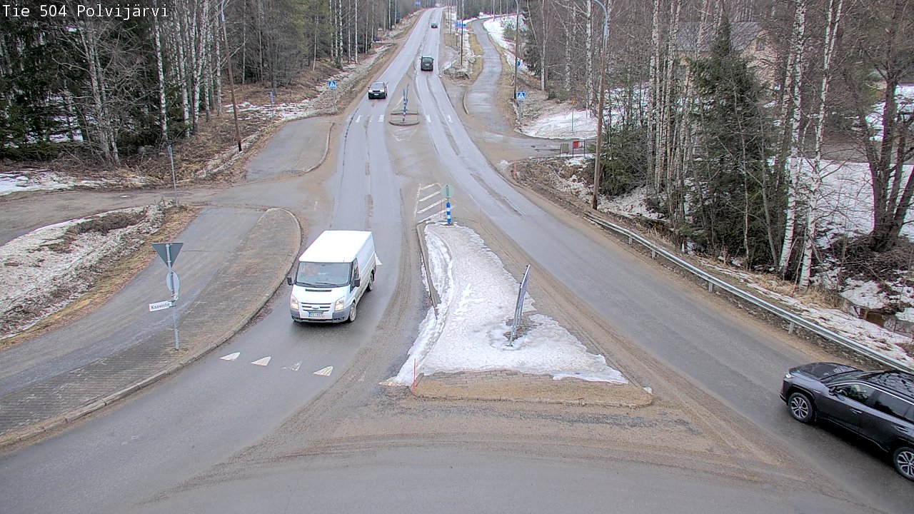 Kelikamerat Kuva Tie 504 Polvijärvi, Polvijärvi, Pohjois-Karjala