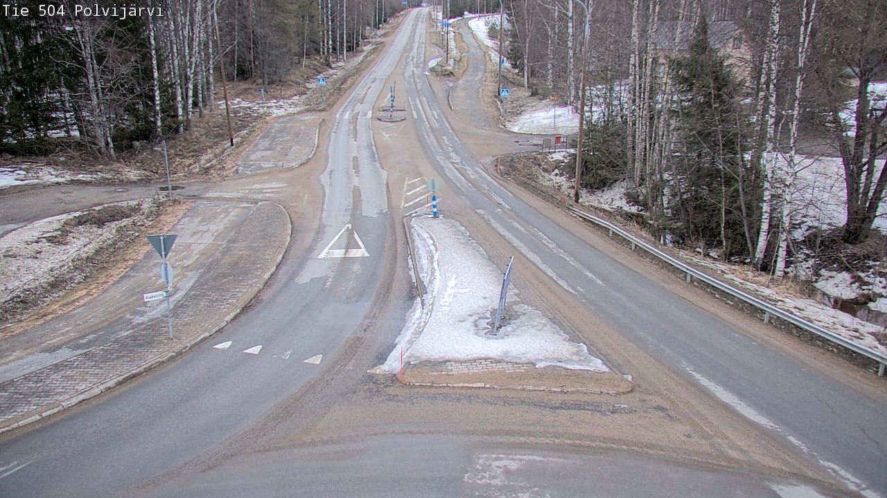 Kelikamerat Kuva Tie 504 Polvijärvi, Polvijärvi, Pohjois-Karjala