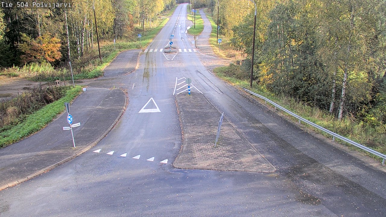 Weather Camera Image Road 504 Polvijärvi, Polvijärvi, Pohjois-Karjala