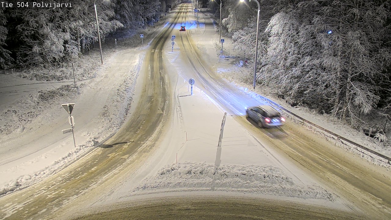 Kelikamerat Kuva Tie 504 Polvijärvi, Polvijärvi, Pohjois-Karjala