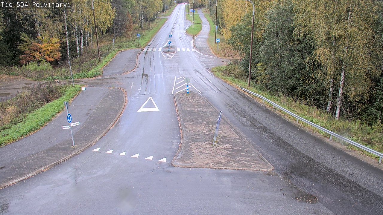 Kelikamerat Kuva Tie 504 Polvijärvi, Polvijärvi, Pohjois-Karjala