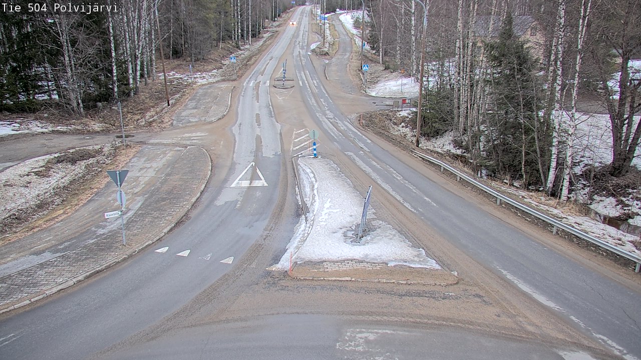 Kelikamerat Kuva Tie 504 Polvijärvi, Polvijärvi, Pohjois-Karjala