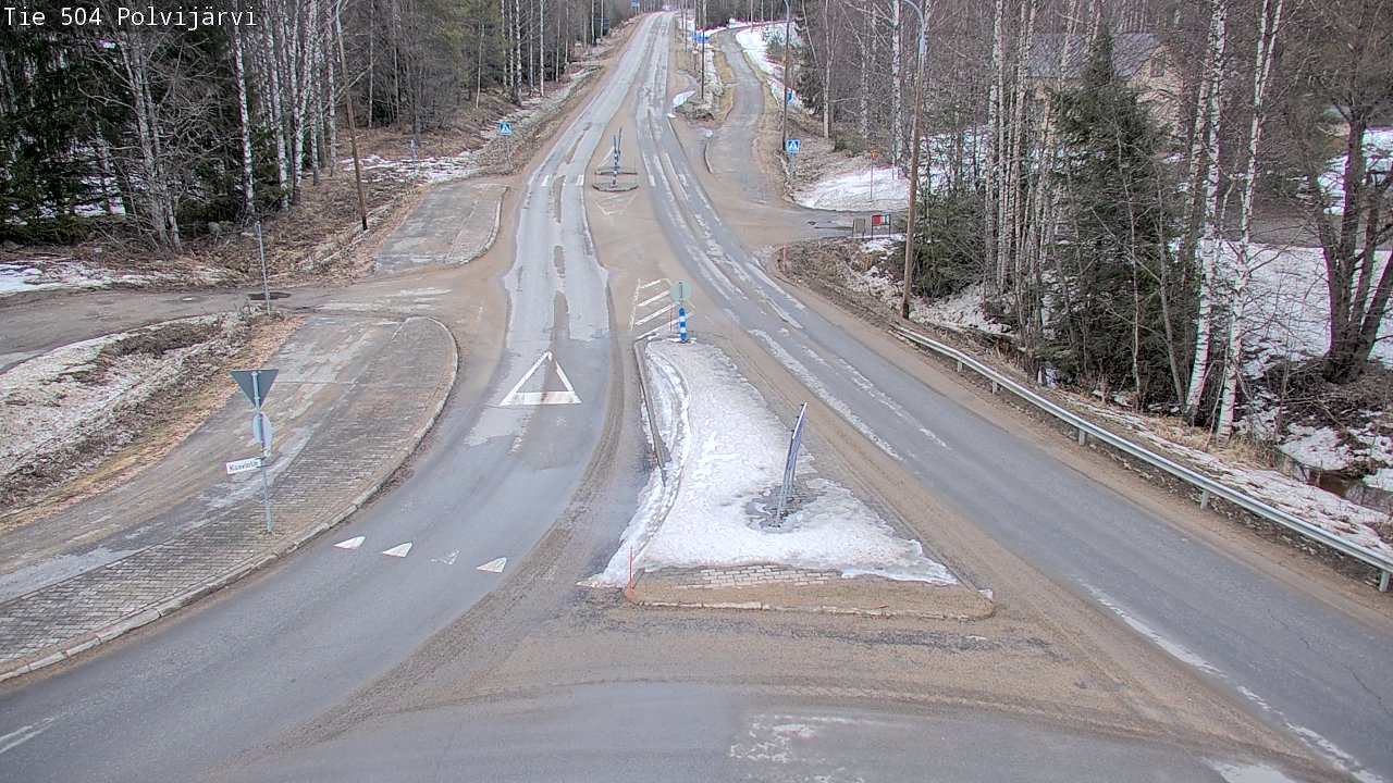 Kelikamerat Kuva Tie 504 Polvijärvi, Polvijärvi, Pohjois-Karjala