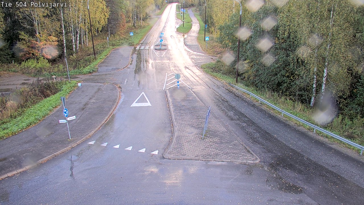 Kelikamerat Kuva Tie 504 Polvijärvi, Polvijärvi, Pohjois-Karjala