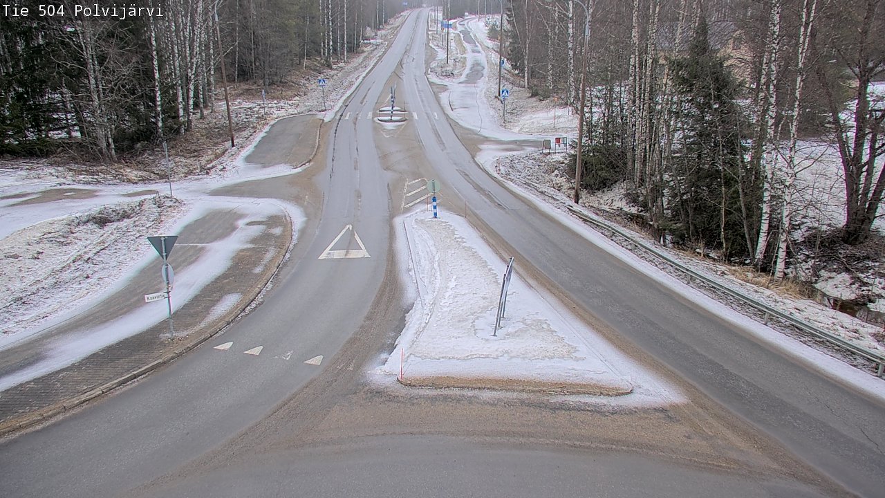 Kelikamerat Kuva Tie 504 Polvijärvi, Polvijärvi, Pohjois-Karjala