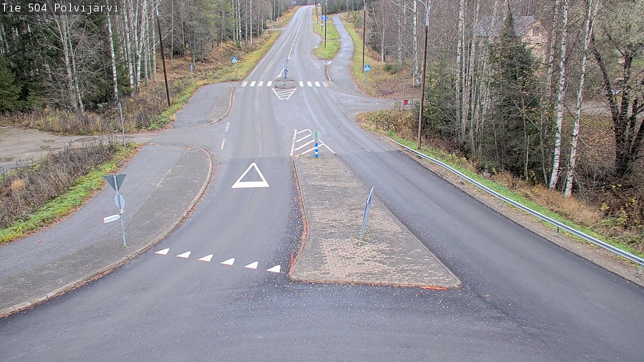 Kelikamerat Kuva Tie 504 Polvijärvi, Polvijärvi, Pohjois-Karjala