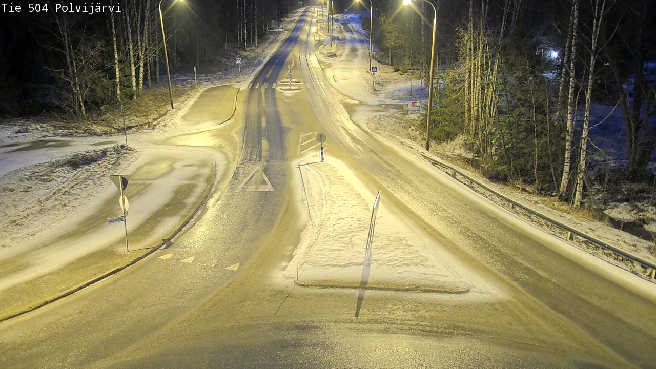 Kelikamerat Kuva Tie 504 Polvijärvi, Polvijärvi, Pohjois-Karjala