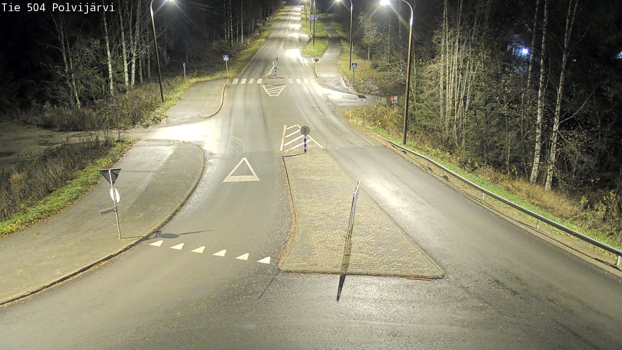 Kelikamerat Kuva Tie 504 Polvijärvi, Polvijärvi, Pohjois-Karjala