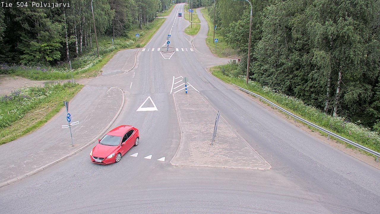 Kelikamerat Kuva Tie 504 Polvijärvi, Polvijärvi, Pohjois-Karjala