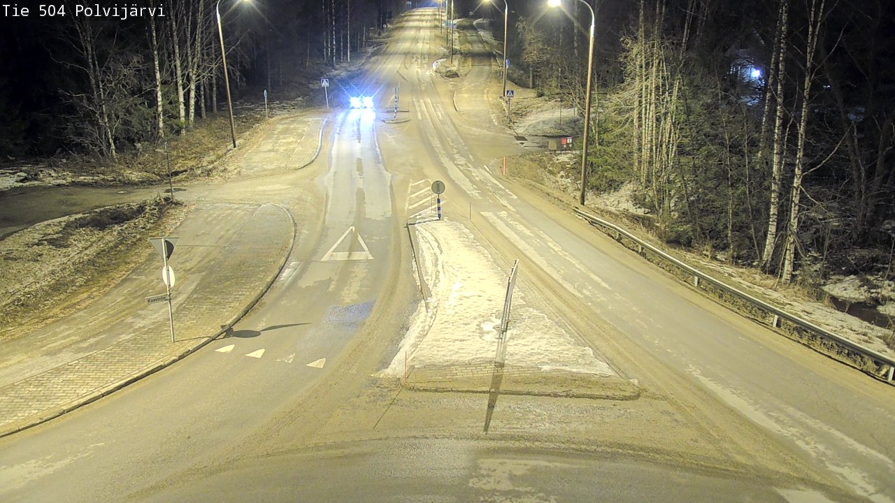 Kelikamerat Kuva Tie 504 Polvijärvi, Polvijärvi, Pohjois-Karjala