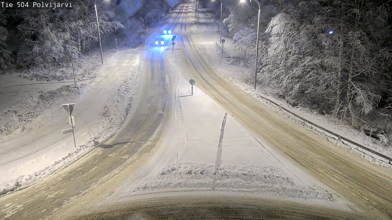 Kelikamerat Kuva Tie 504 Polvijärvi, Polvijärvi, Pohjois-Karjala