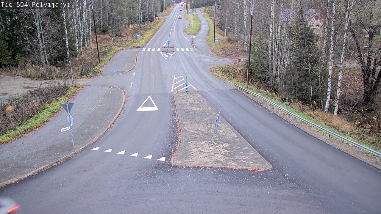 Kelikamerat Kuva Tie 504 Polvijärvi, Polvijärvi, Pohjois-Karjala